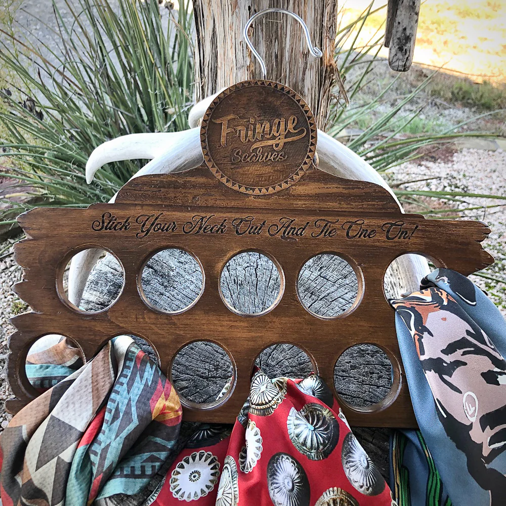 Fringe Scarves Custom Scarf Hanger - Image 4