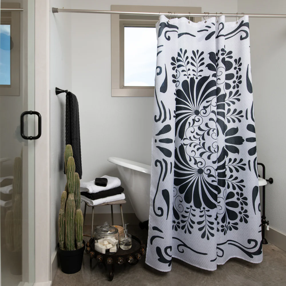 Shower Curtain - Bonita White - Image 3