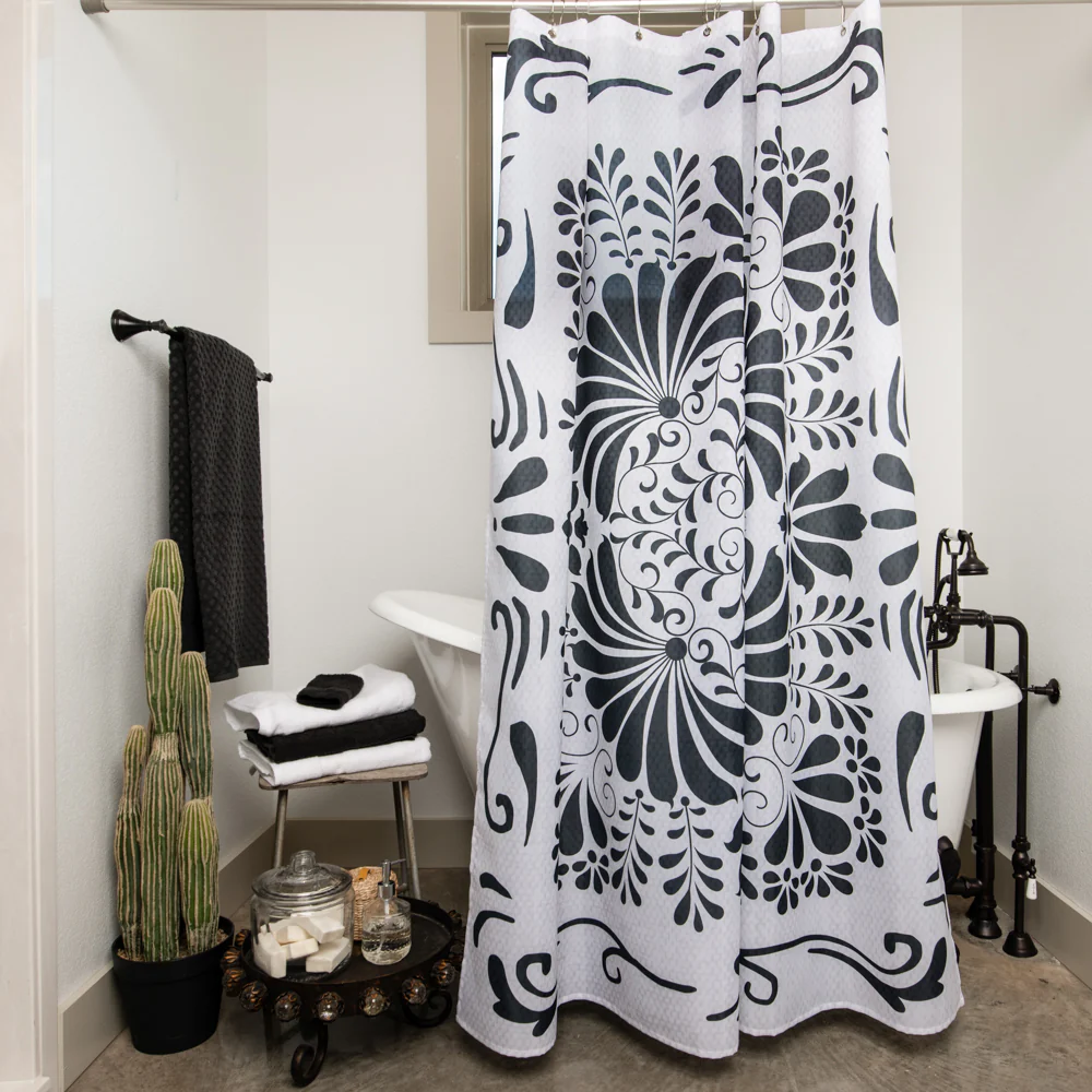 Shower Curtain - Bonita White - Image 5