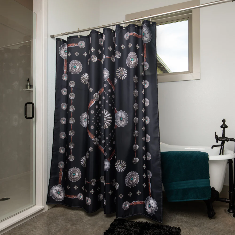 Shower Curtain - Flagstaff Black - Image 5