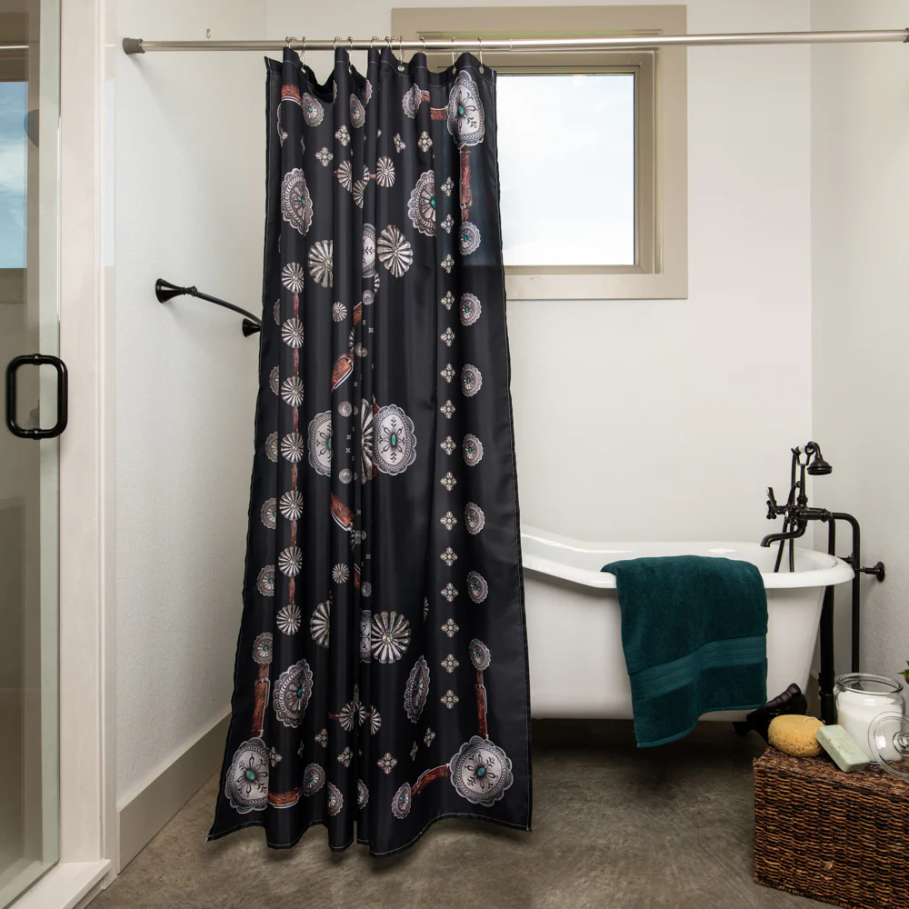 Shower Curtain - Flagstaff Black - Image 6