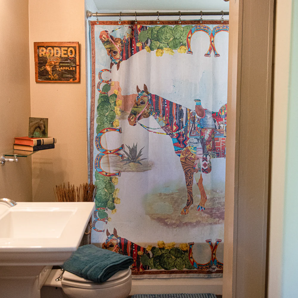 Shower Curtain - Haute Horse - Image 3