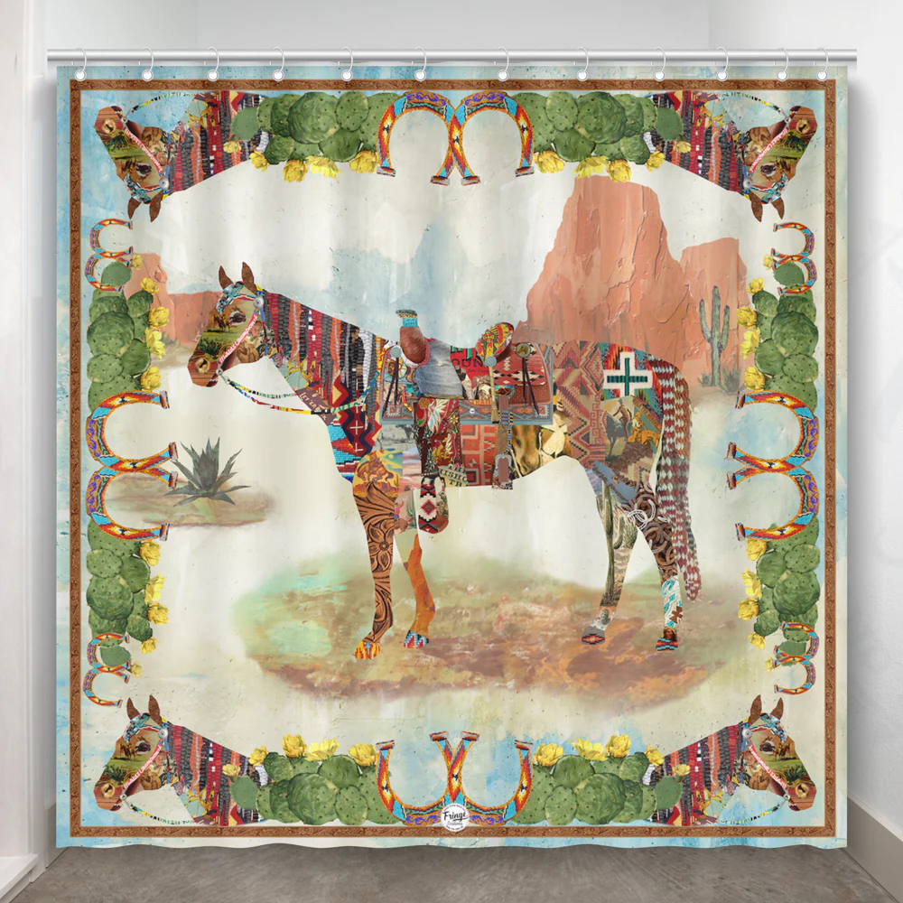 Shower Curtain - Haute Horse - Image 6