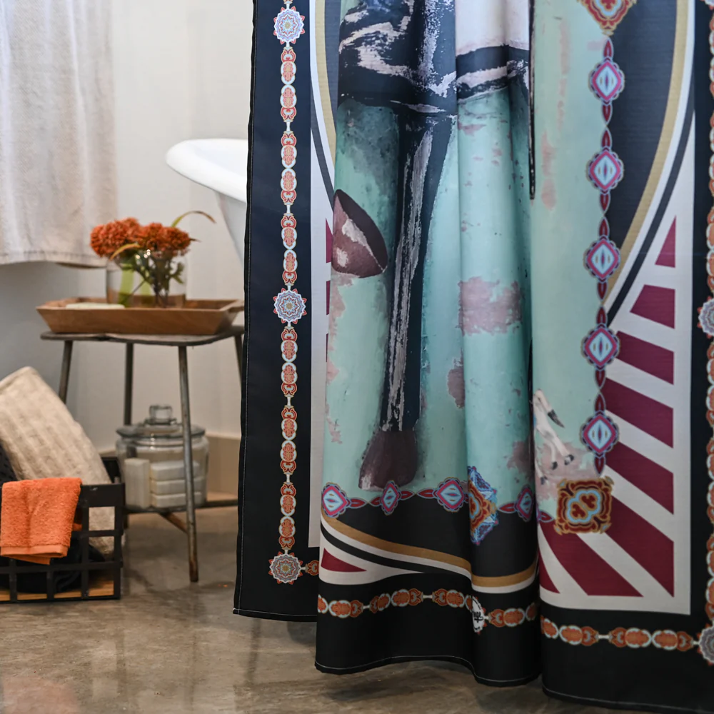 Shower Curtain - Long Trot - Image 4