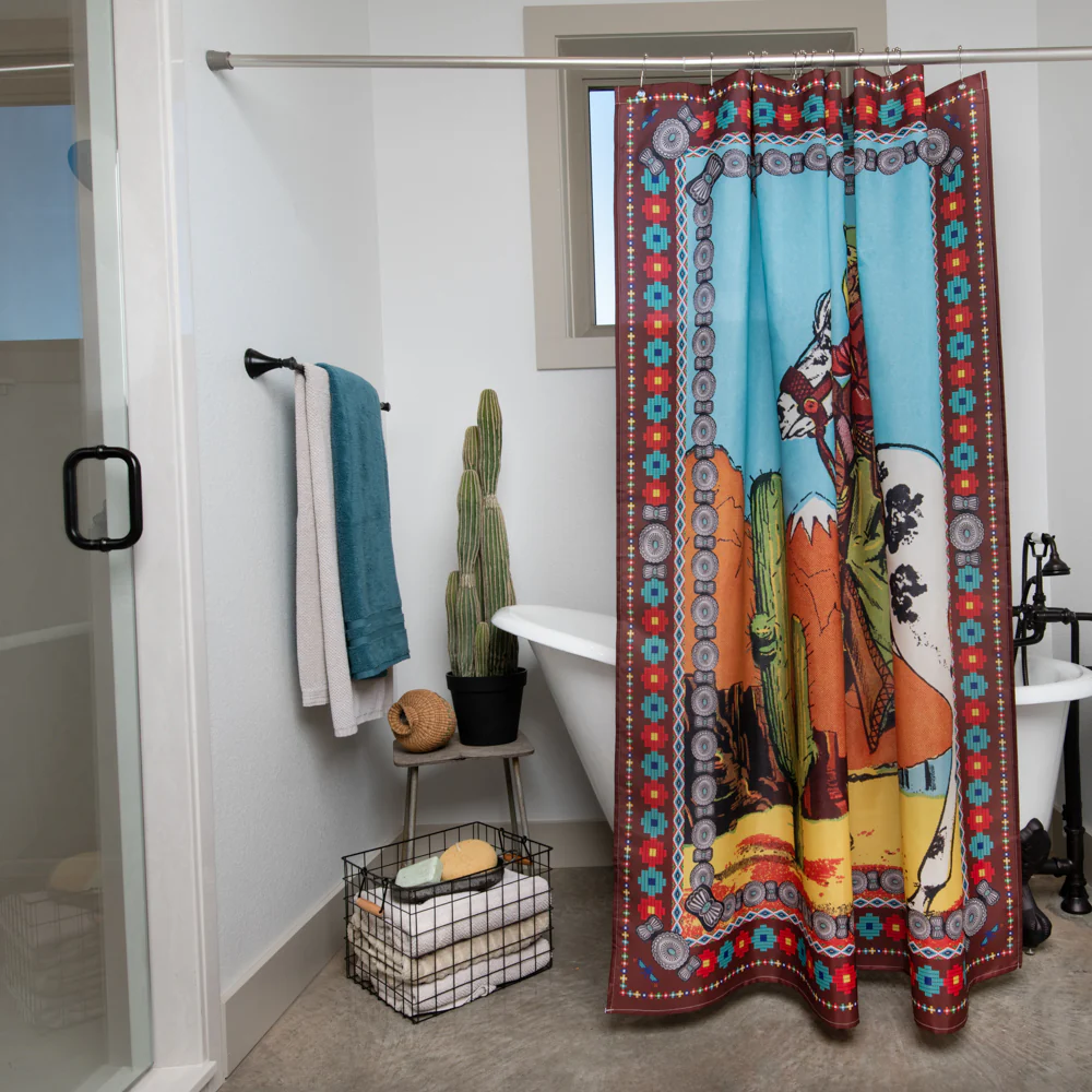 Shower Curtain - Ranger Brown - Image 4