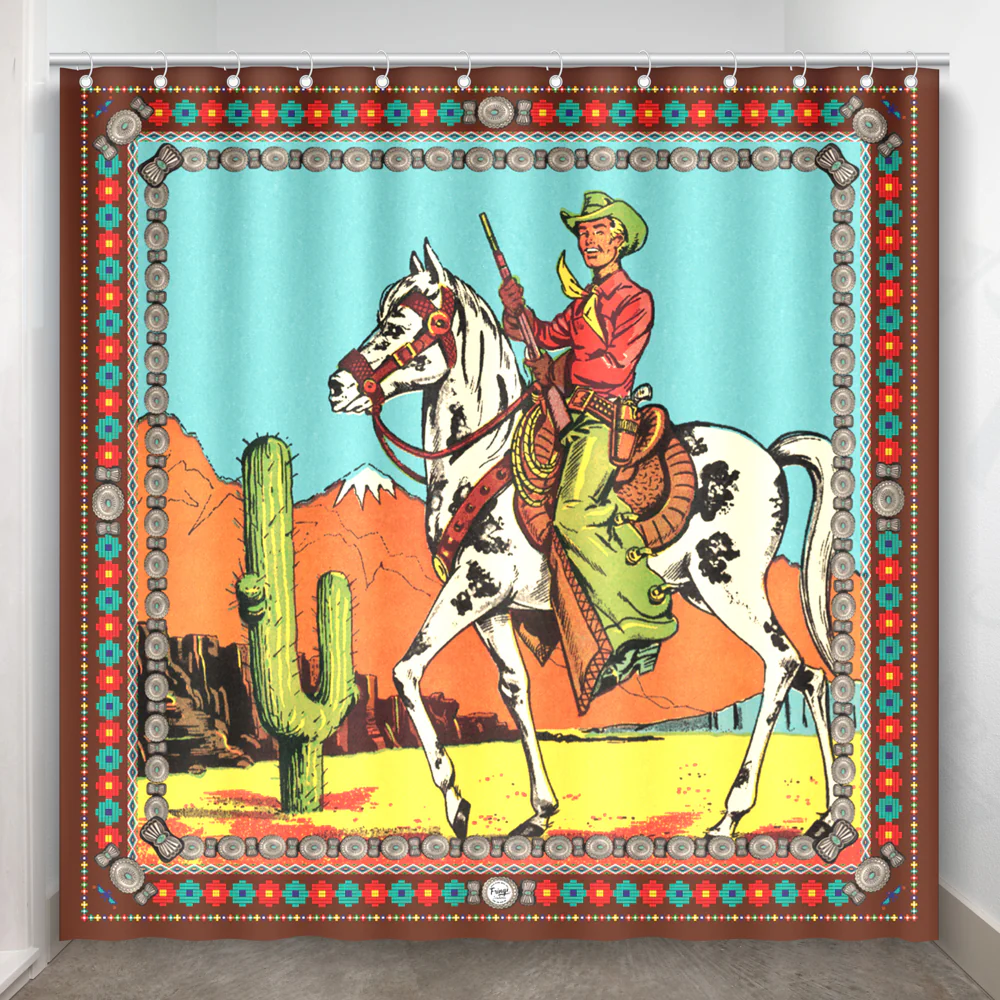 Shower Curtain - Ranger Brown - Image 5