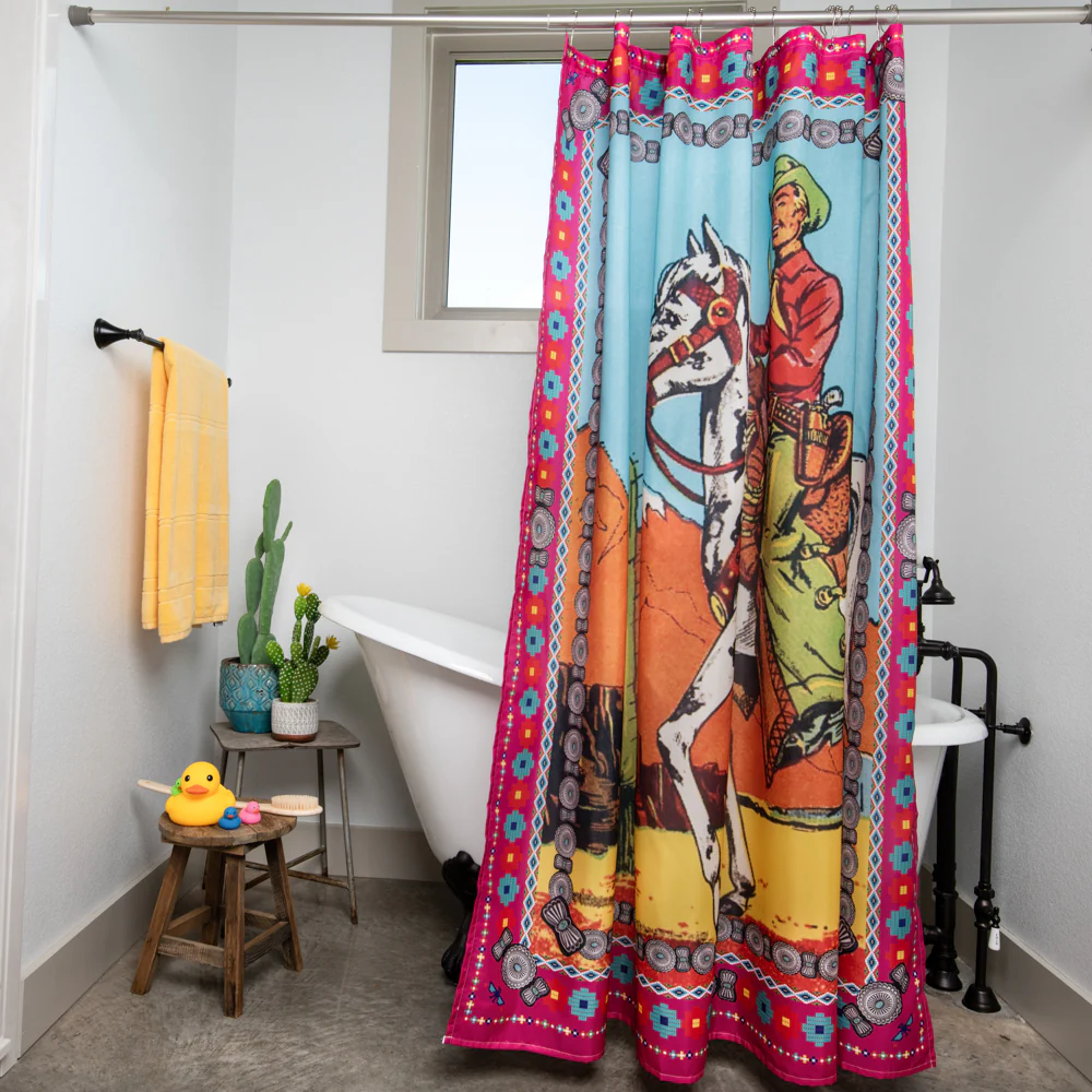Shower Curtain - Ranger Pink - Image 4