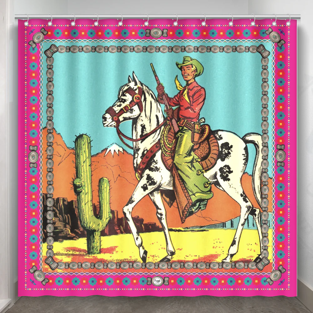 Shower Curtain - Ranger Pink - Image 7