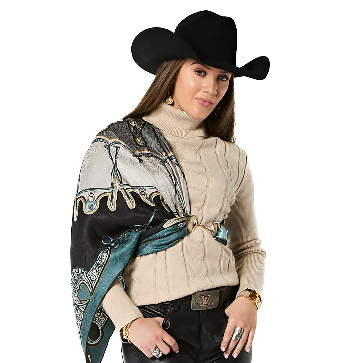 Snaffle Bit Scarf Buckle - Image 9