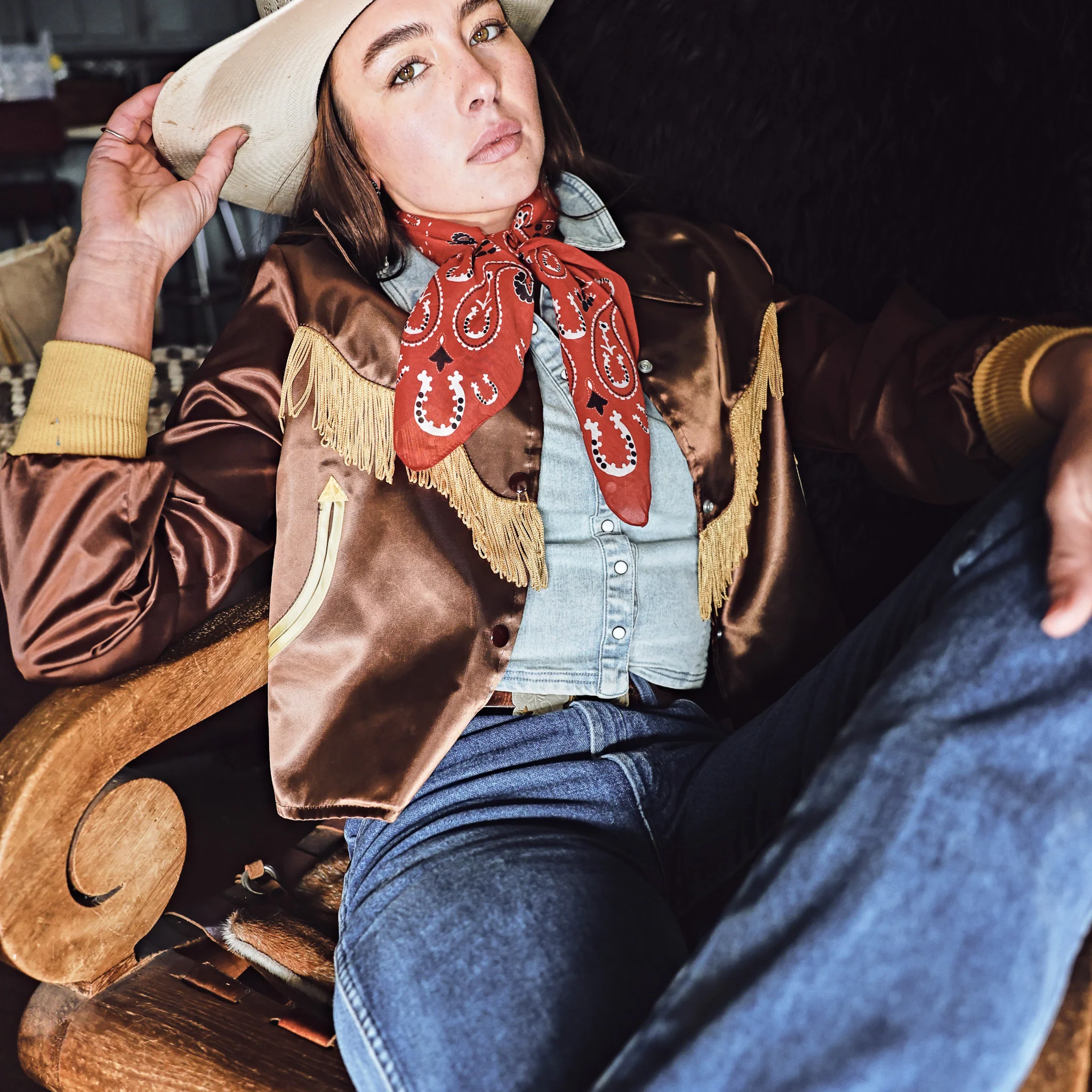 Luck Be A Paisley - Bandana - Image 4